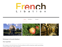Tablet Screenshot of frenchlibation.com
